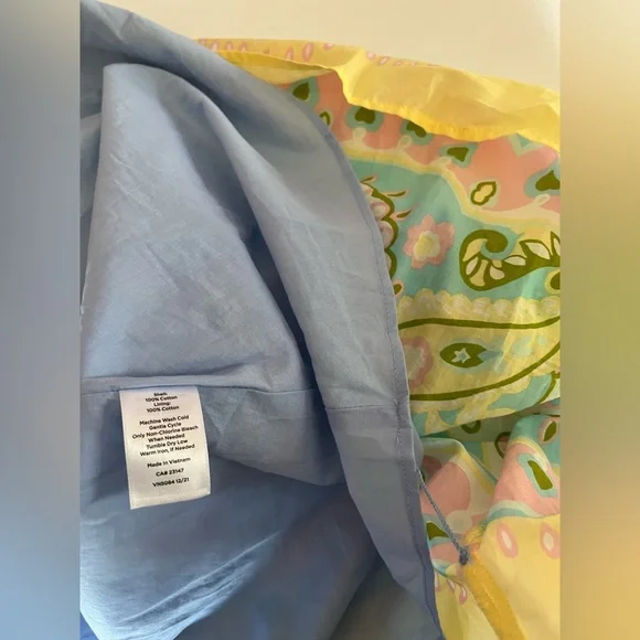 Talbots VOILE MIDI DRESS PAISLEY Fit & Flare Dress
Scoop Neck self-tie belt 16 - Picture 3 of 6